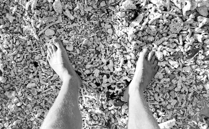 Sore Feet on Coral Beaches